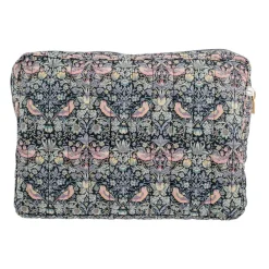 Bon Dep Pouch Big Liberty Strawberry Thief Black Clearance