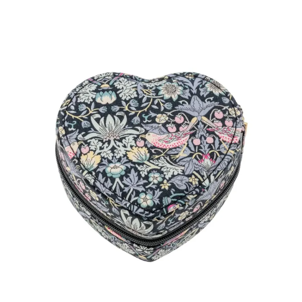 Bon Dep Smykkeskrin Heart Liberty Strawberry Thief Black Best