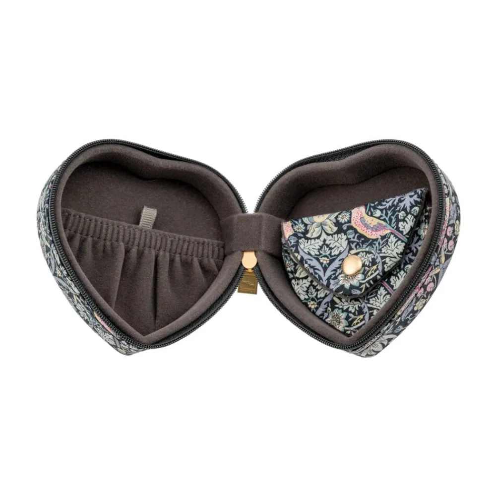 Bon Dep Smykkeskrin Heart Liberty Strawberry Thief Black Best
