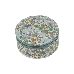 Bon Dep Smykkeskrin Round Liberty Poppy & Daisy Teal Discount