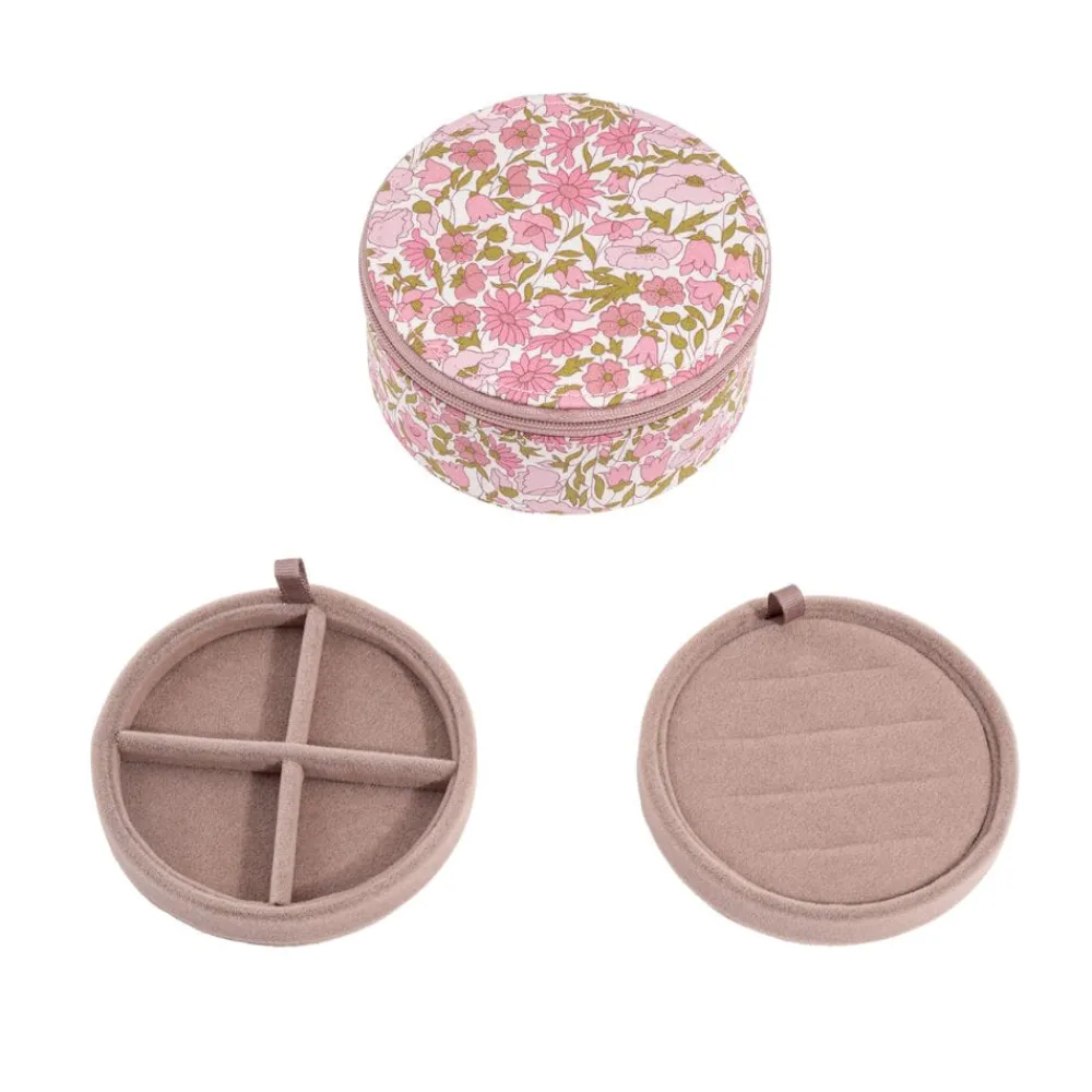 Bon Dep Smykkeskrin Round Liberty Poppy & Daisy Best