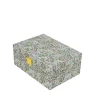 Bon Dep Smykkeskrin Square Liberty Poppy & Daisy Teal Sale