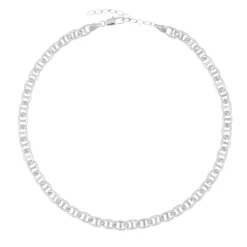 Caroline Svedbom Betty Chain Necklace Rhodium Best