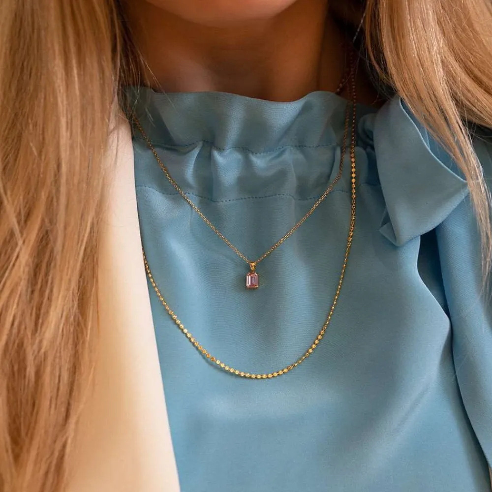 Caroline Svedbom Diamond Long Chain | Gold Outlet