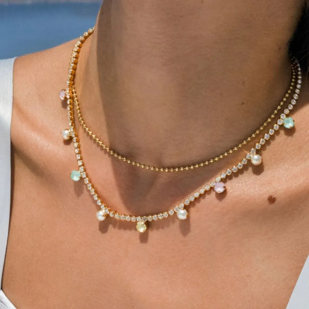 Caroline Svedbom Millie Necklace | Soft Pastel Combo Online