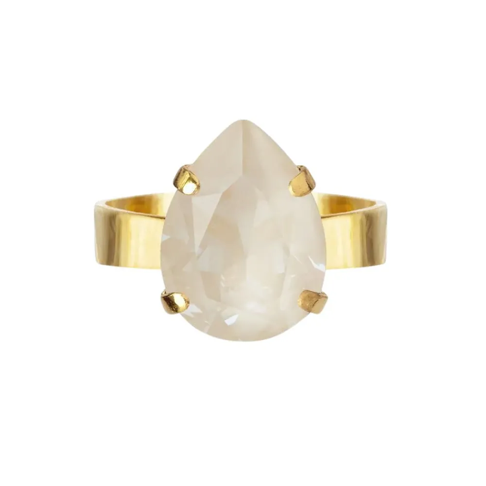 Caroline Svedbom Mini Drop Ring | Linen Ignite New