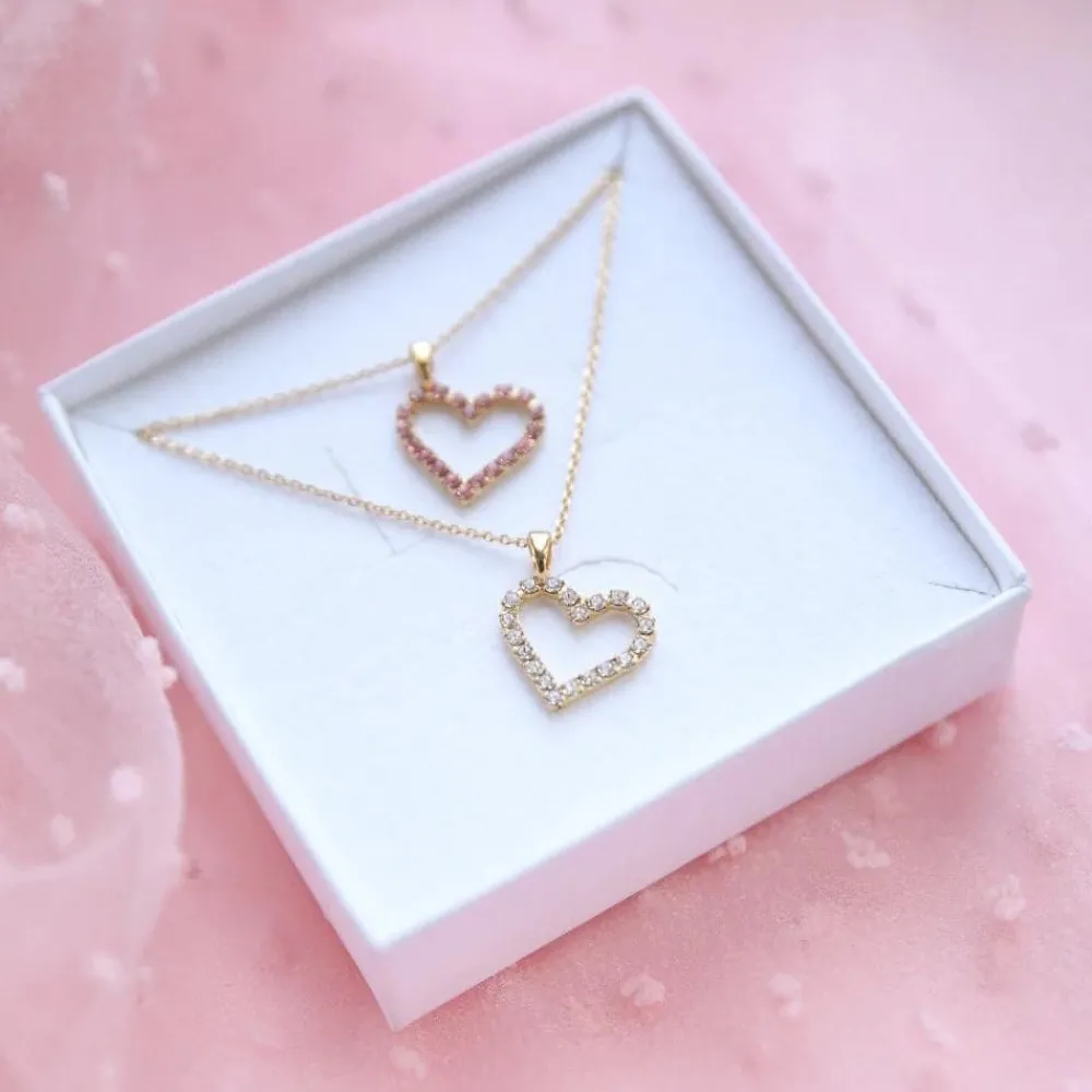 Caroline Svedbom Mini Sweetheart Necklace | Crystal Outlet