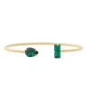 Caroline Svedbom Noelle Bracelet Gold Emerald Discount