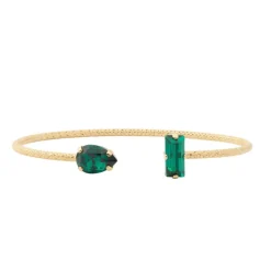 Caroline Svedbom Noelle Bracelet Gold Emerald Discount