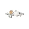 Caroline Svedbom Stardust Ring Rhodium Electric White Combo Sale