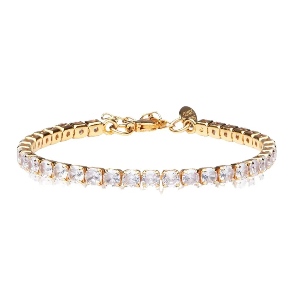 Caroline Svedbom Zara Bracelet | Crystal Gold Best