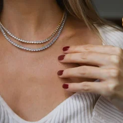 Caroline Svedbom Zara Necklace | Crystal Gold