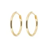 Emilia by Bon Dep Emilia Gold Hoops Hot