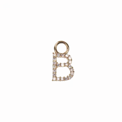Emilia by Bon Dep Emilia - Letter Charm B Online