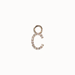 Emilia by Bon Dep Emilia - Letter Charm C