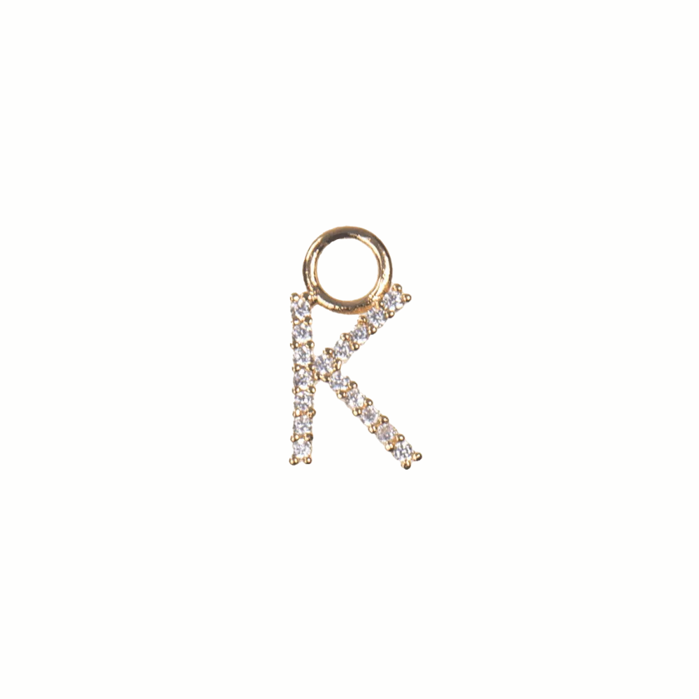 Emilia by Bon Dep Emilia - Letter Charm K New