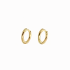 Emilia by Bon Dep Emilia X-Small Gold Hoops