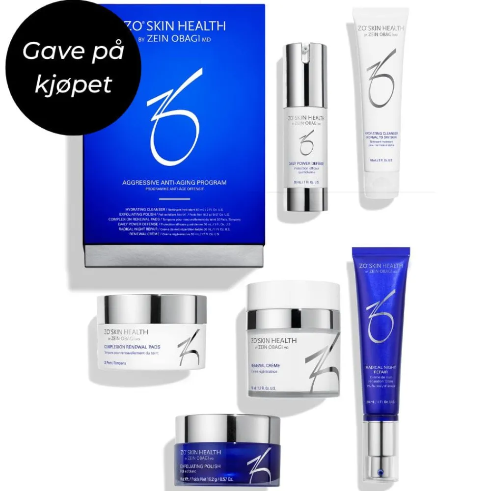 ZO Skin Health KAMPANJE-ZO Aggressive Anti-Aging Program-Få med gave Sale