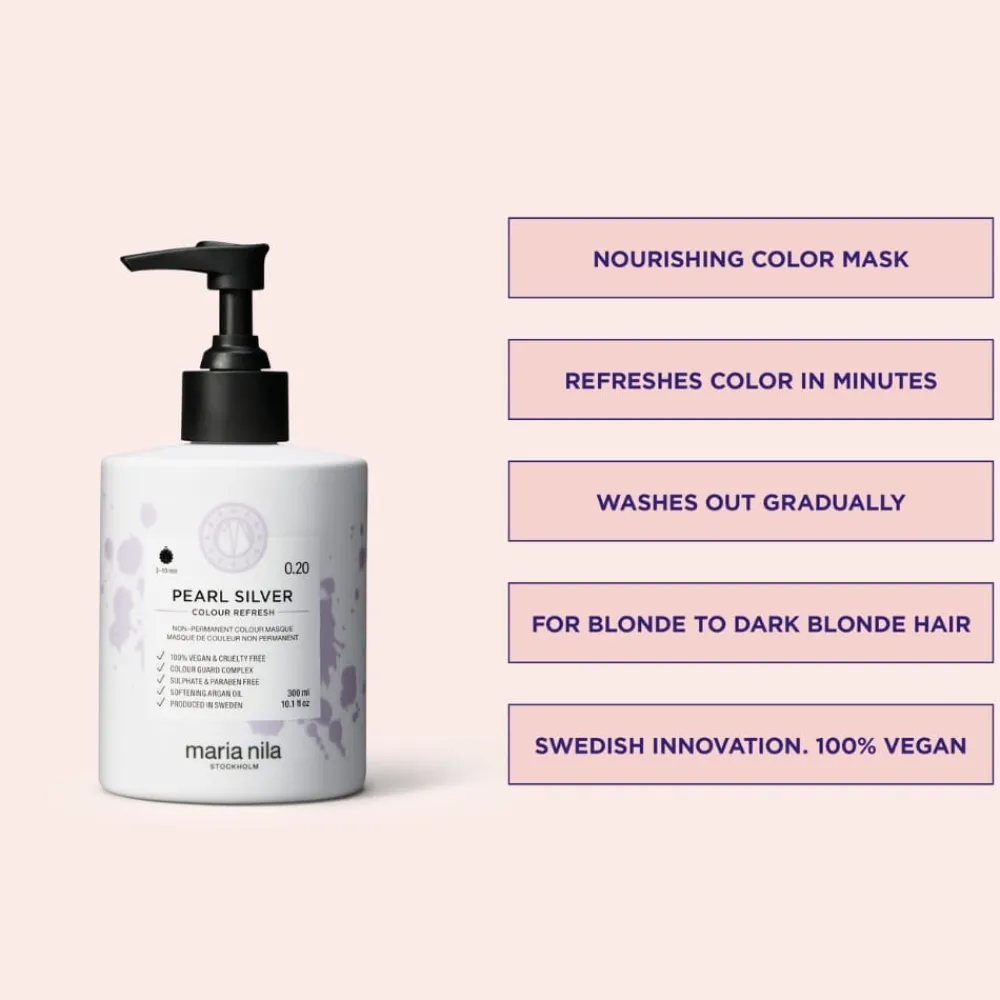Maria Nila Color Refresh Pearl Silver 0.20 300 ml Hot
