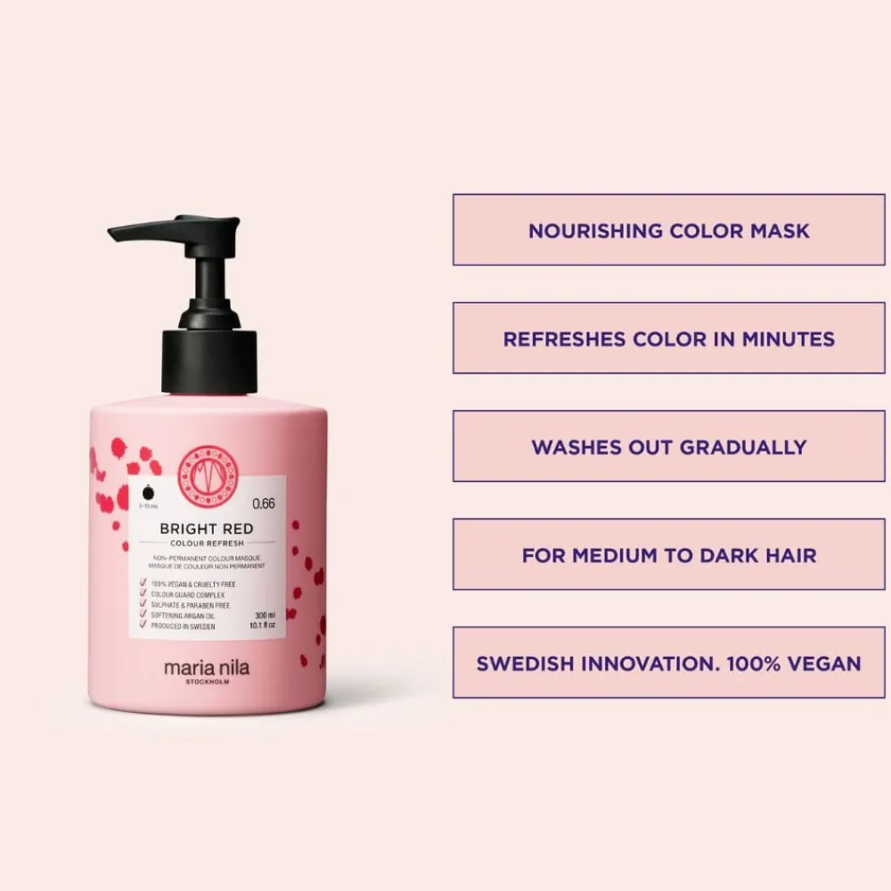 Maria Nila Colour Refresh Bright Red 0,66