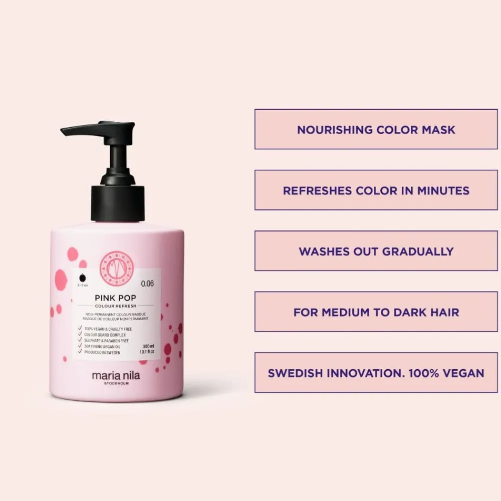 Maria Nila Colour Refresh Pink Pop 0,06 Sale