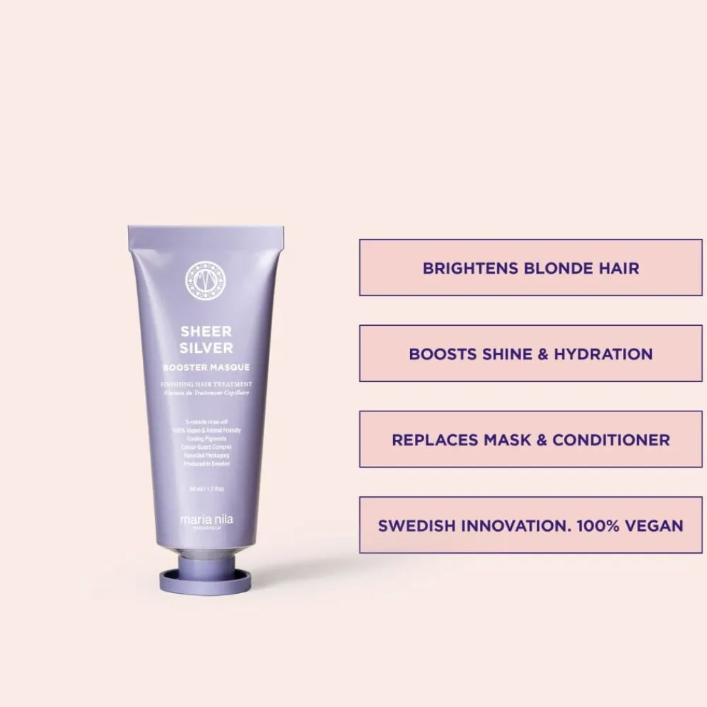Maria Nila Sheer Silver Booster Masque Discount