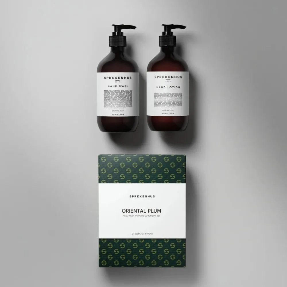 Sprekenhus Hand Wash & Lotion Gift Set Oriental Plum