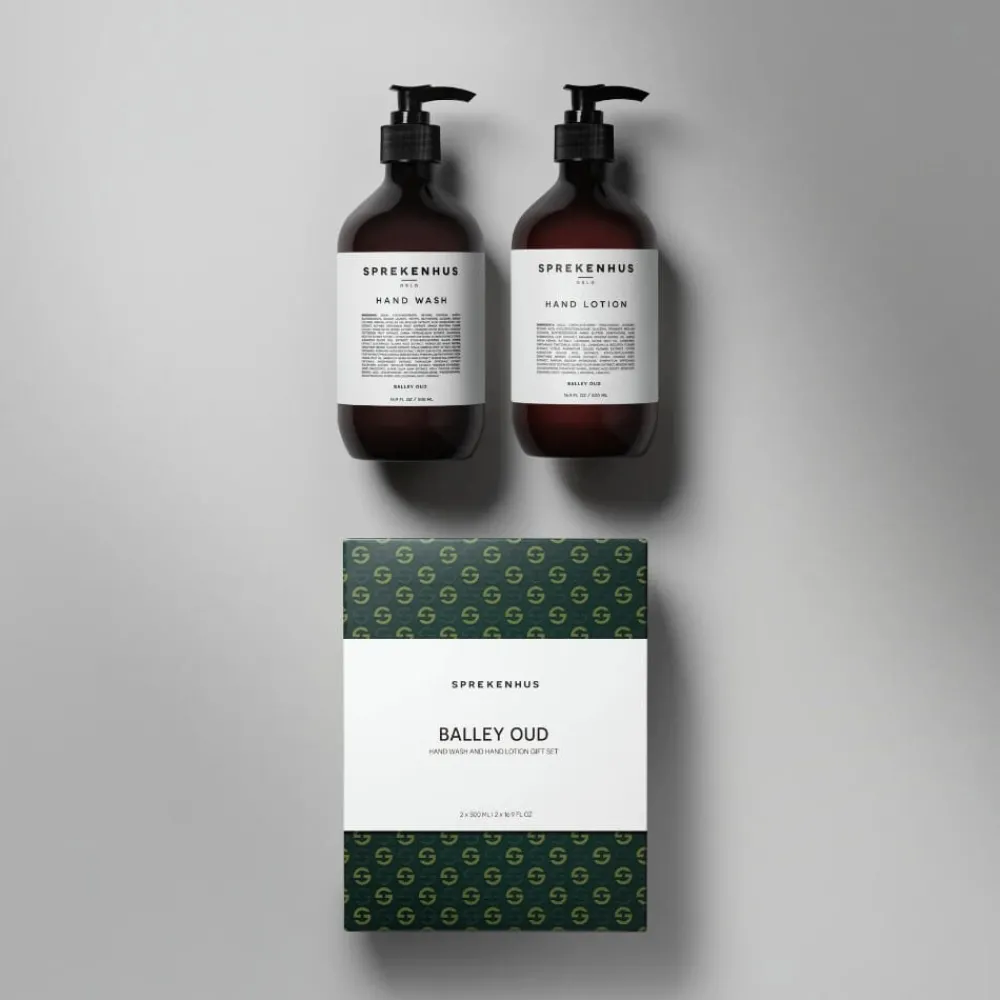 Sprekenhus Hand Wash & Lotion Gift Set Balley Oud Hot